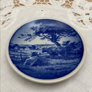 Royal Copenhagen Plaquette No. 64-2010 "Dansk Landskab" Mini Plate